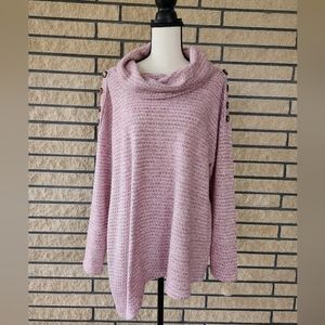 New York Laundry Cowl Neck Top for Women Size Large